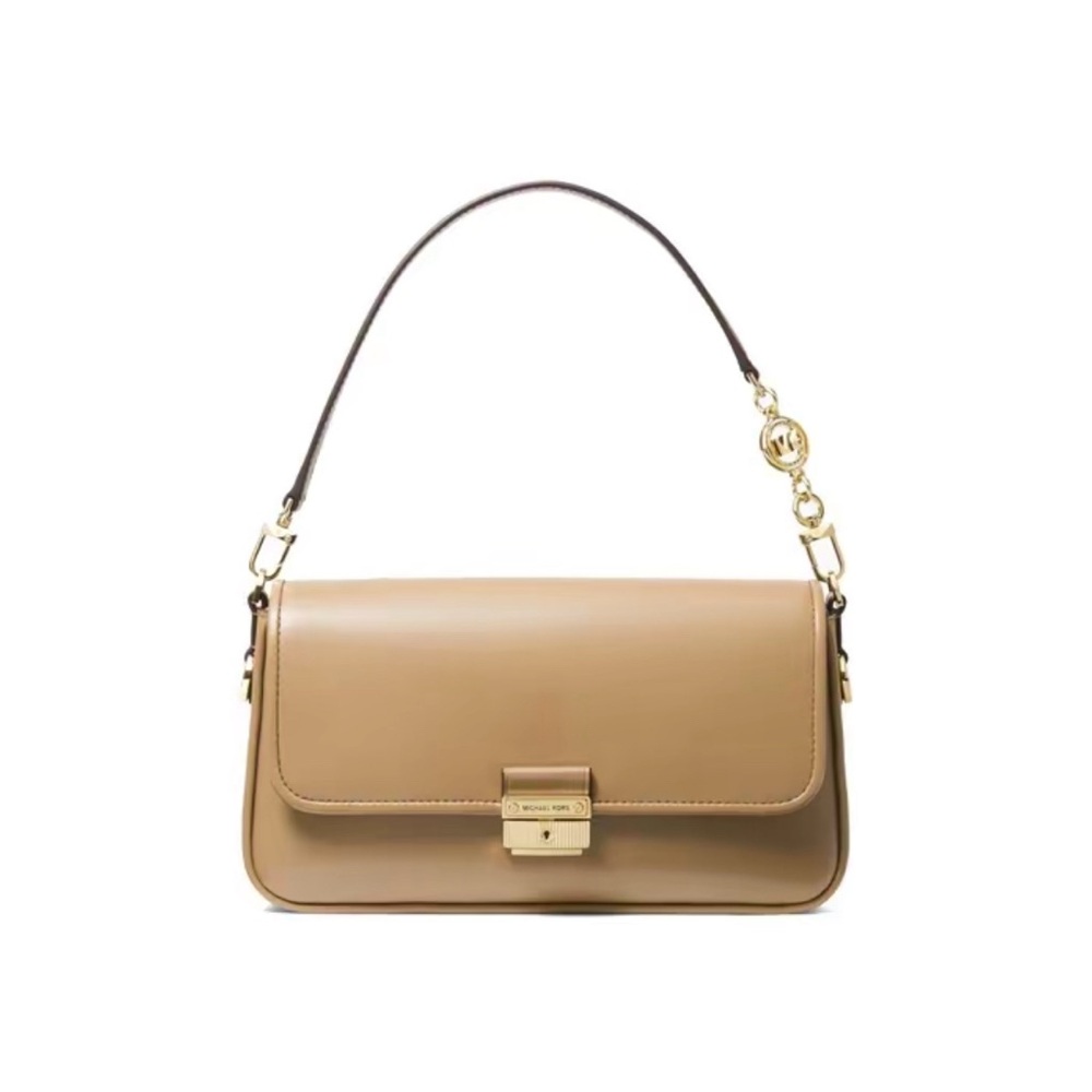 NEW Michael Kors Bradshaw Small Leather Shoulder Bag